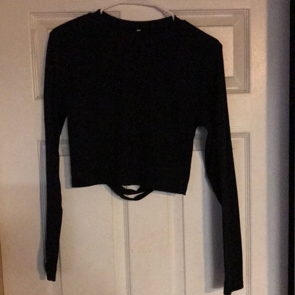 Crop top sweater